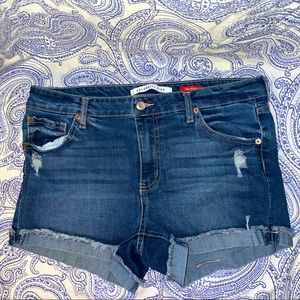 “The Honey” Celebrity Pink size 13 high waist Denim Shorts!